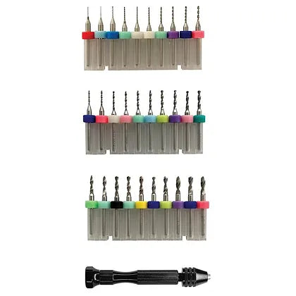 Ickysticky 31pc Tungsten Micro Drill Bit Set – Hobbyco