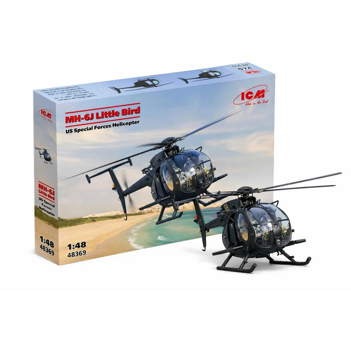 1/48 Mh-6J Little Bird Us Special Forces Helicopter