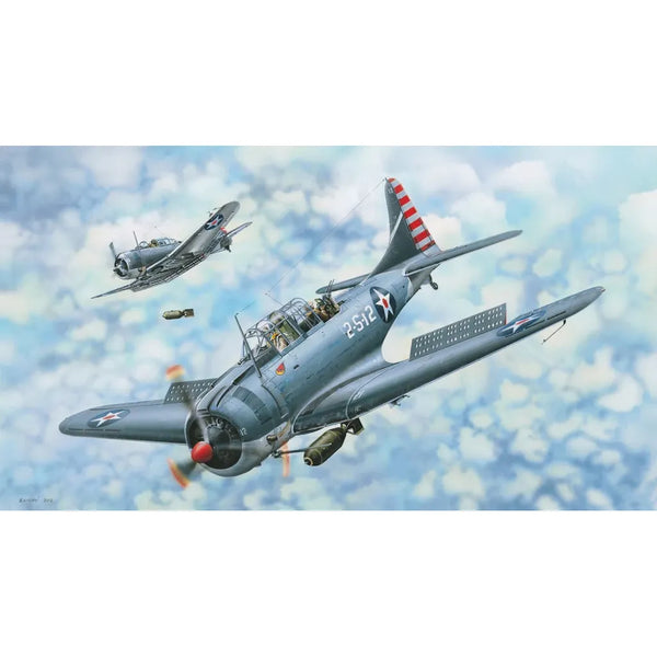 image1_1/18 SBD-3/4 Dauntless Plastic Model Kit