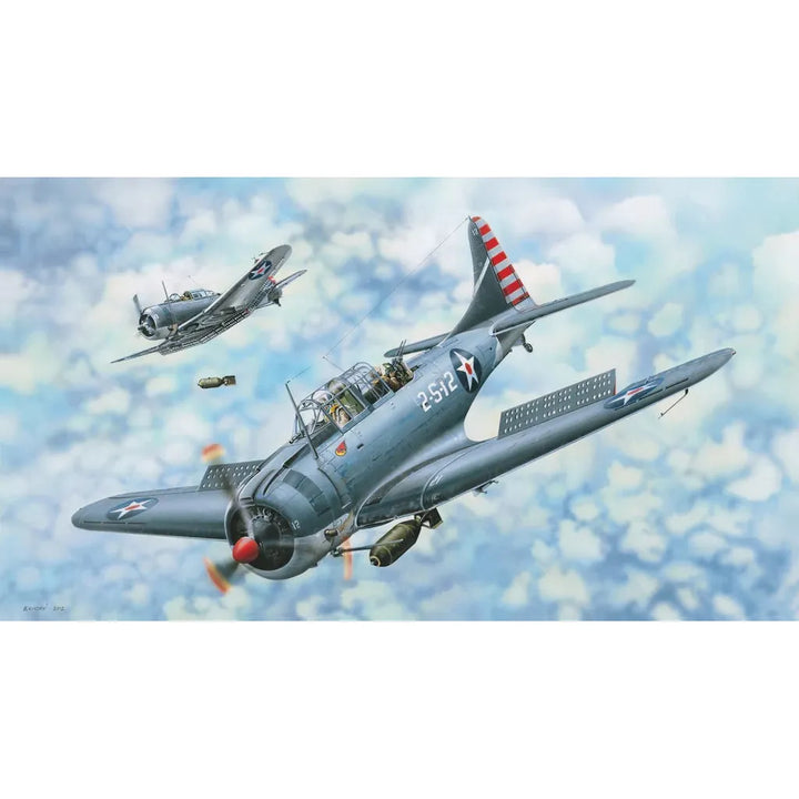 image1_1/18 SBD-3/4 Dauntless Plastic Model Kit