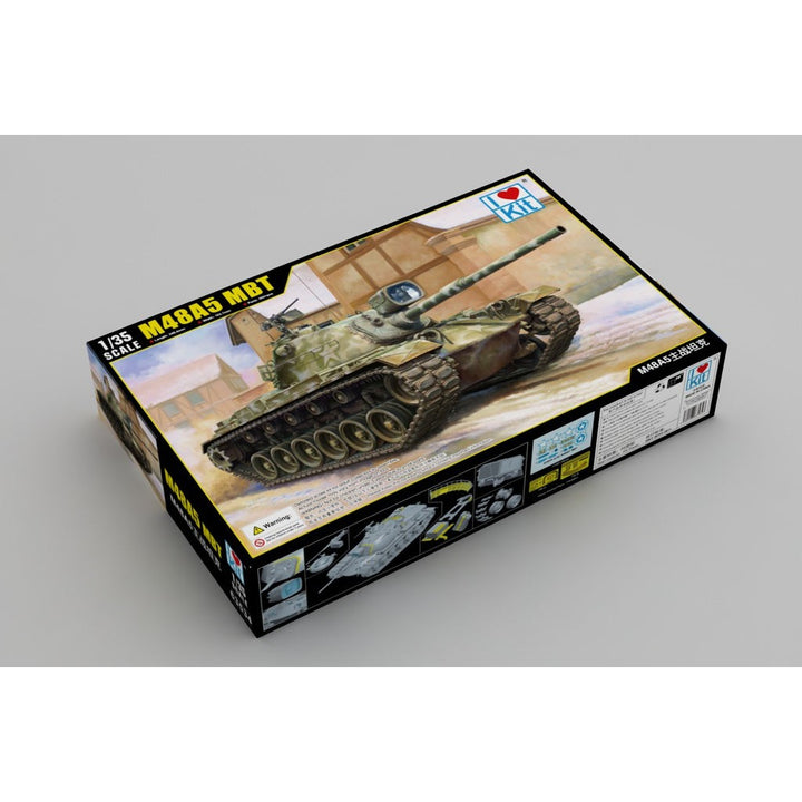 1/35 M48A5 MBT Plastic Model Kit_2