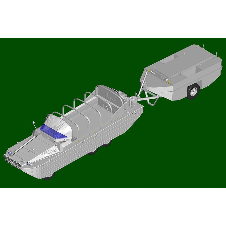 1/35 GMC DUKW-353 with WTCT-6 Trailer Plastic Model Kit_11