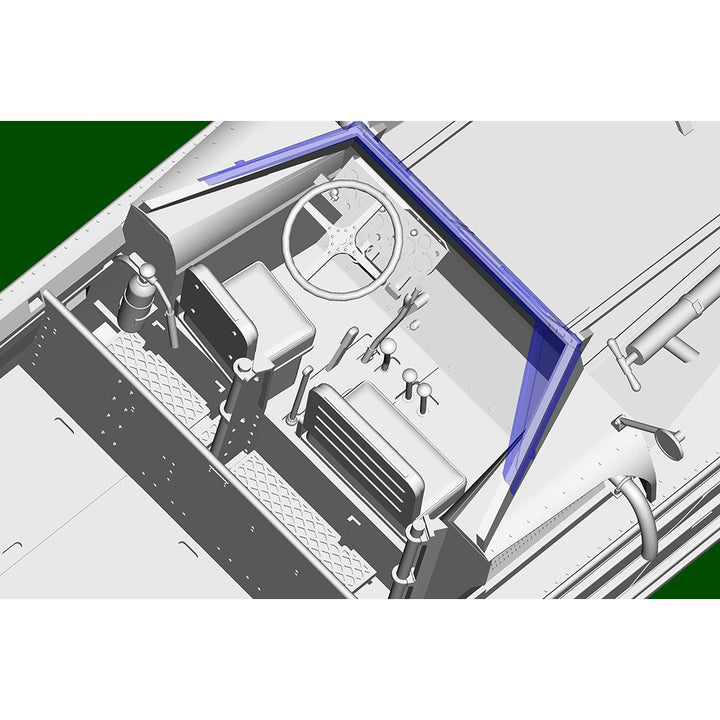 1/35 GMC DUKW-353 with WTCT-6 Trailer Plastic Model Kit_13