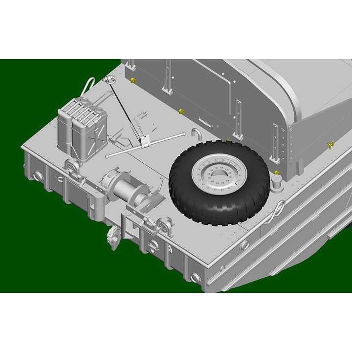 1/35 GMC DUKW-353 with WTCT-6 Trailer Plastic Model Kit_14