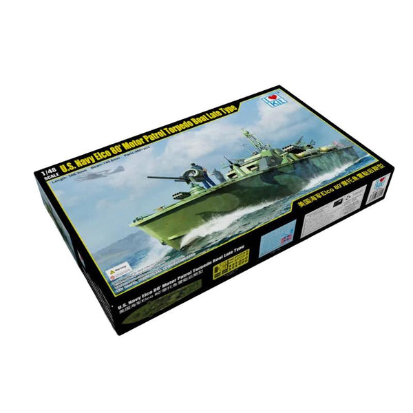 image1_1/48 Elco 80' Motor Patrol Torpedo Boat Late Type Plastic Model Kit