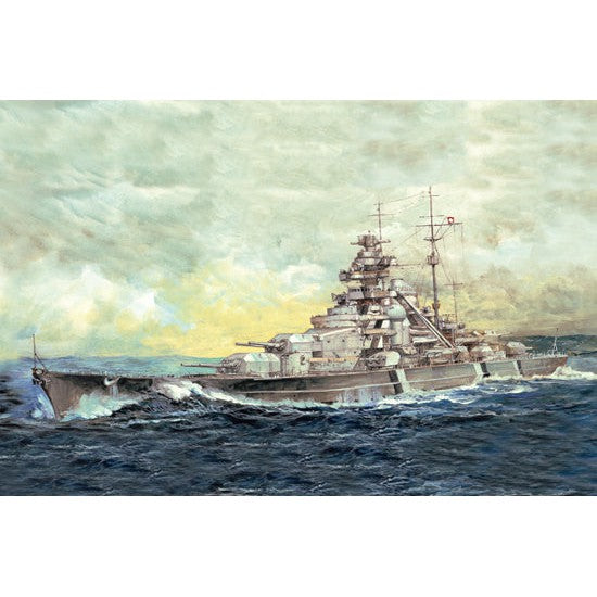 1/700 Top Grade German Bismarck Battleship