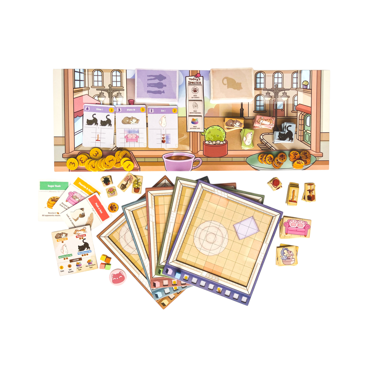 Cozy Cat Cafe Core Game ENGLISH