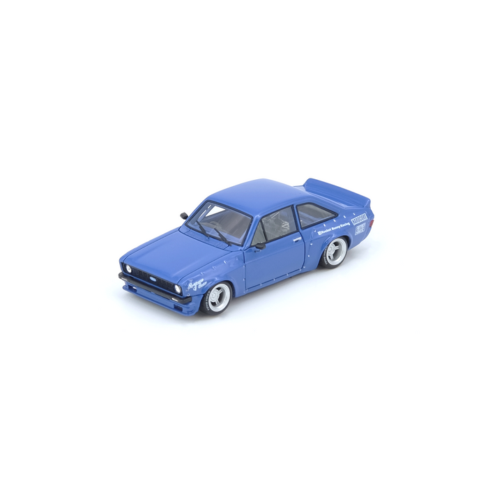 1/64 Ford Escort Mk2 Pandem Emotion Retro Havoc Blue