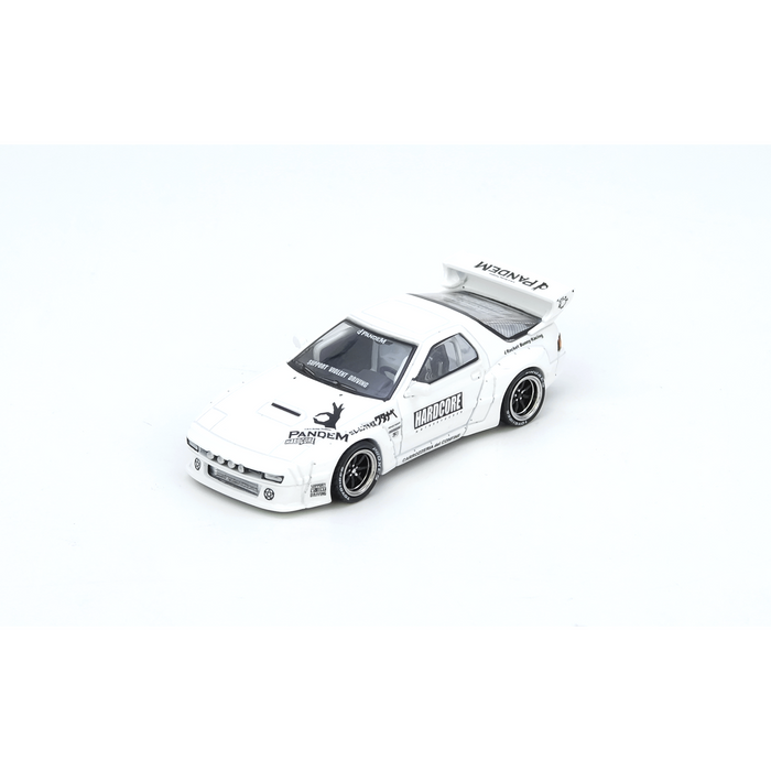 1/64 Mazda RX-7 FC3S Pandem Aero Widebody Kit White