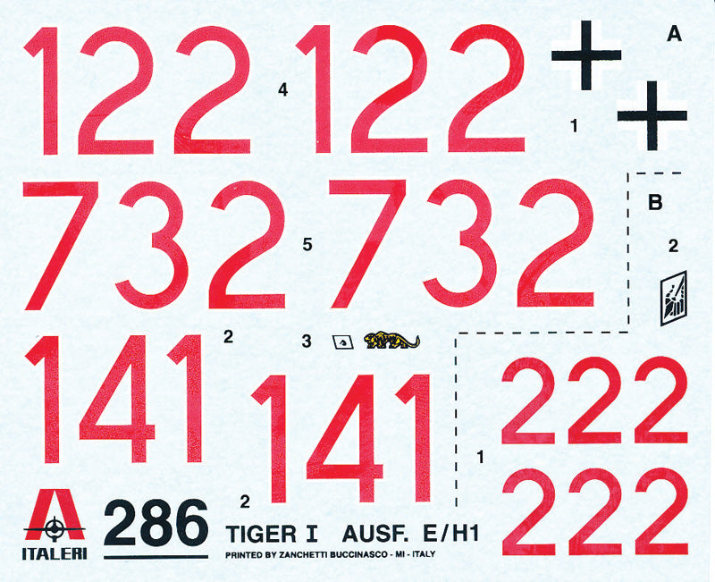 1/35 Tiger 1 AUSF.E/H1