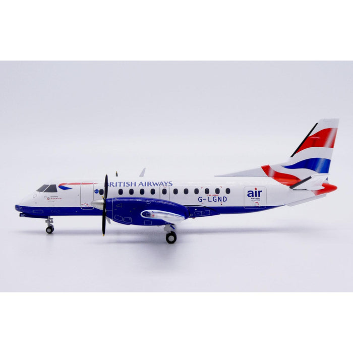 1/200 British Airways Loganair Saab 340B Reg: G-LGND with Stand