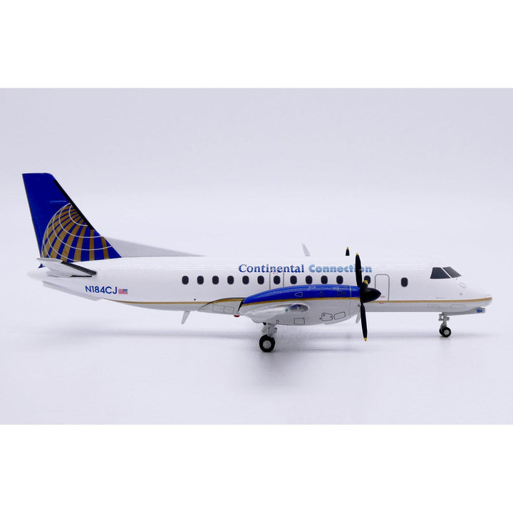 1/200 Continental Connection (Colgan Air) Saab 340B Reg: N184CJ with Stand