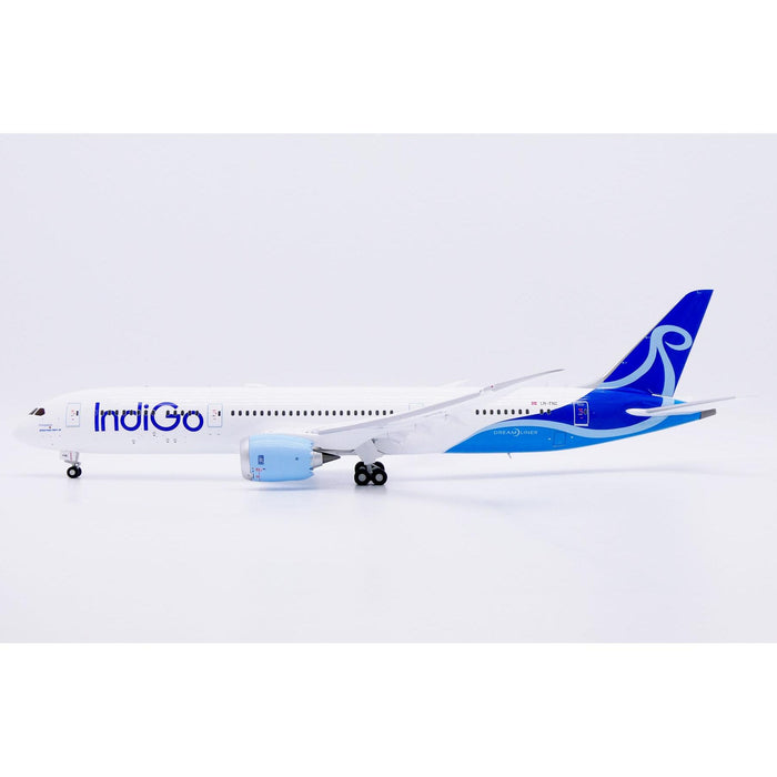 1/200 Indigo (Norse Atlantic Airways) Boeing 787-9 Dreamliner Reg: LN-FNC Flaps Down with Stand