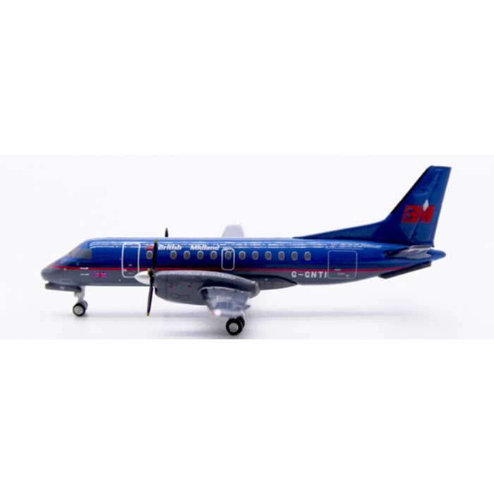 1/400 British Midland Airways Saab 340B Reg: G-GNTI