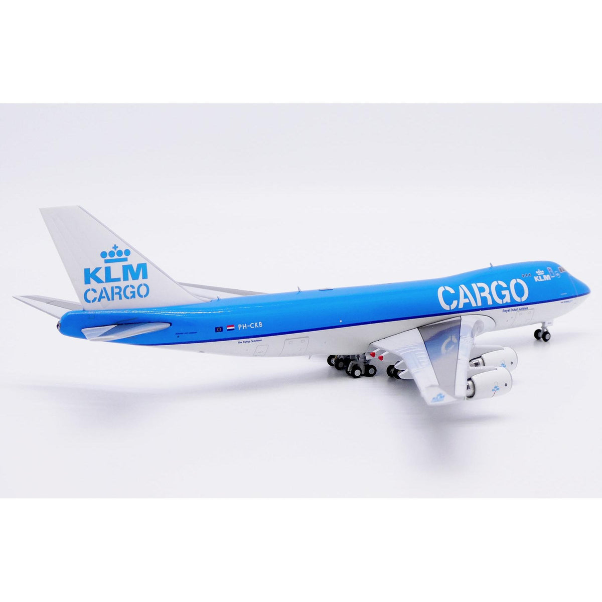 1/400 KLM Royal Dutch Airlines Cargo (Martinair) Boeing 747-400F "OC" Reg: PH-CKB with Antenna
