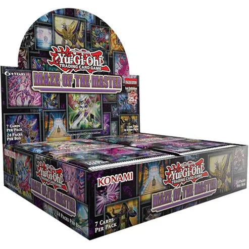 image1_YuGiOh Maze of the Master 7 x Card Booster 1pk