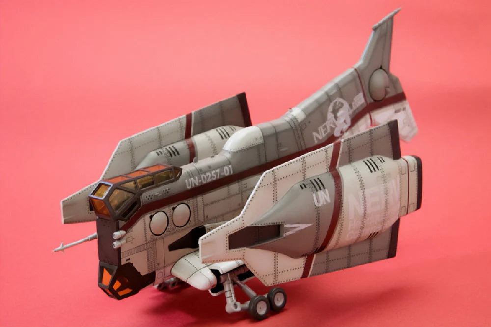 1/100 Evangelion: New Theatrical Edition - Vertical Take-off and Landing Aircraft YAGR-N101 Plastic Model Kit