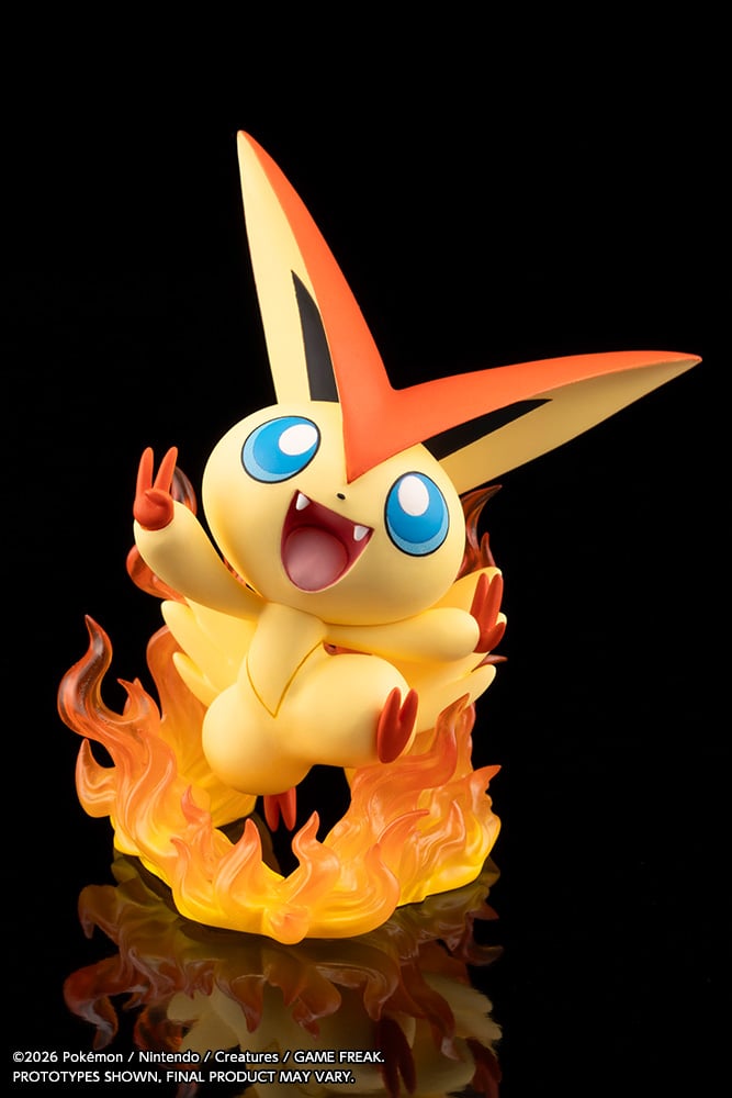 1/8 Pokemon Hilbert with Victini ARTFX J Statue