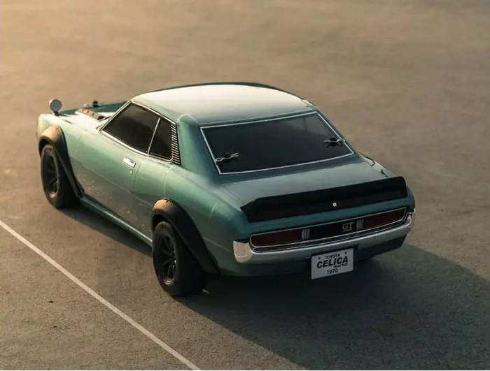 1/10 Fazer Mk2 Toyota Celica GT 1970 Tuned Version 4WD Electric RC