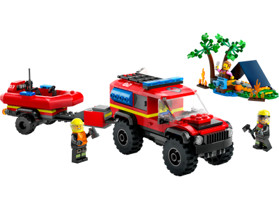 4x4 Fire Truck with Rescue Boat_1