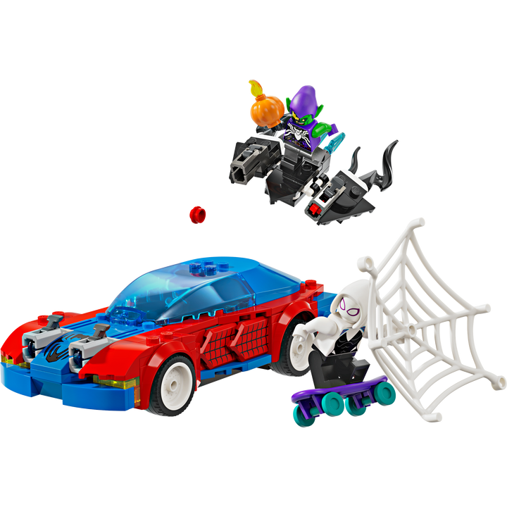 Spider-Man Race Car & Venom Green Goblin_1