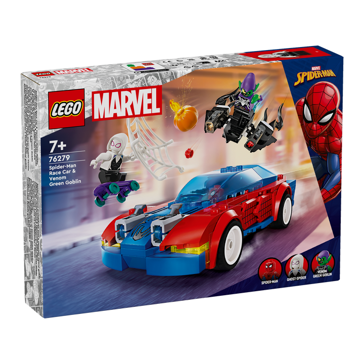 Spider-Man Race Car & Venom Green Goblin_2