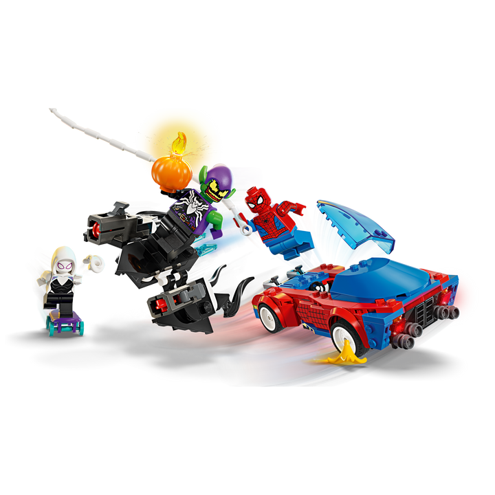 Spider-Man Race Car & Venom Green Goblin_4