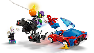 Spider-Man Race Car & Venom Green Goblin_4