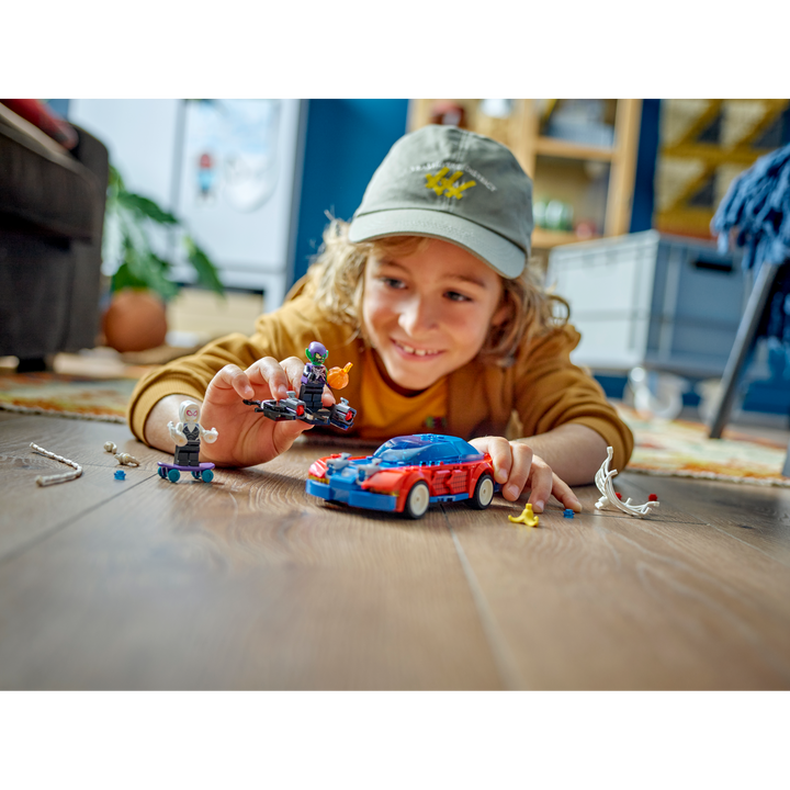 Spider-Man Race Car & Venom Green Goblin_6