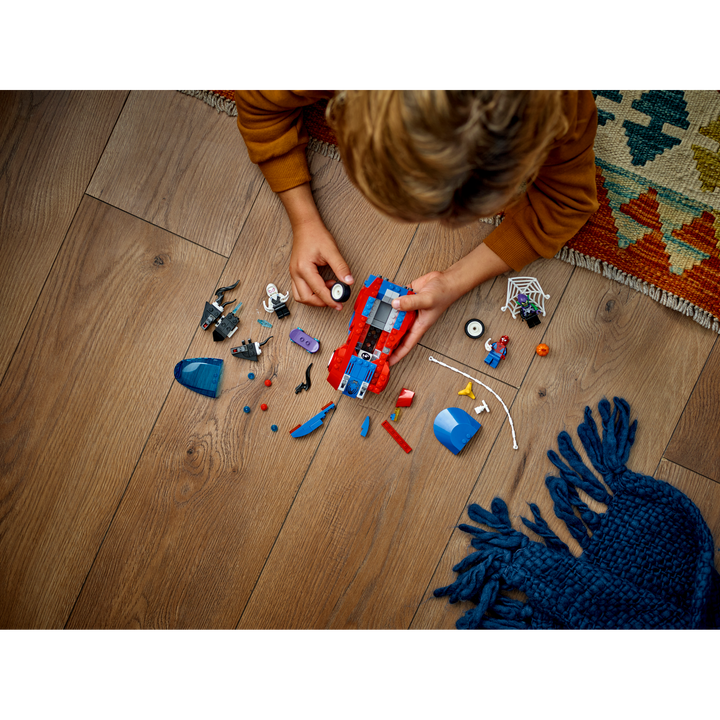 Spider-Man Race Car & Venom Green Goblin_8