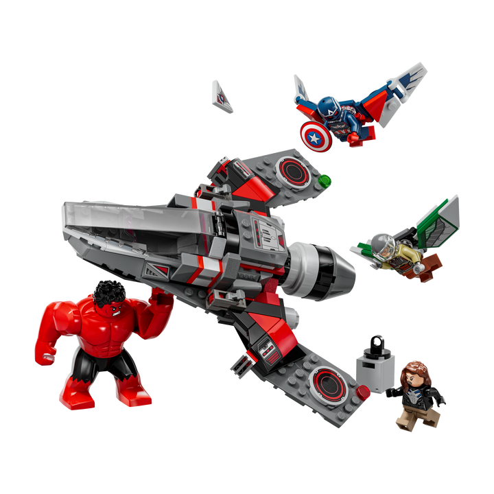 Captain America vs. Red Hulk Battle