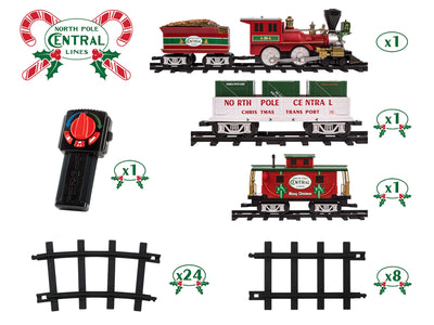 North Pole Central Ready To Play Beginner Freight Set