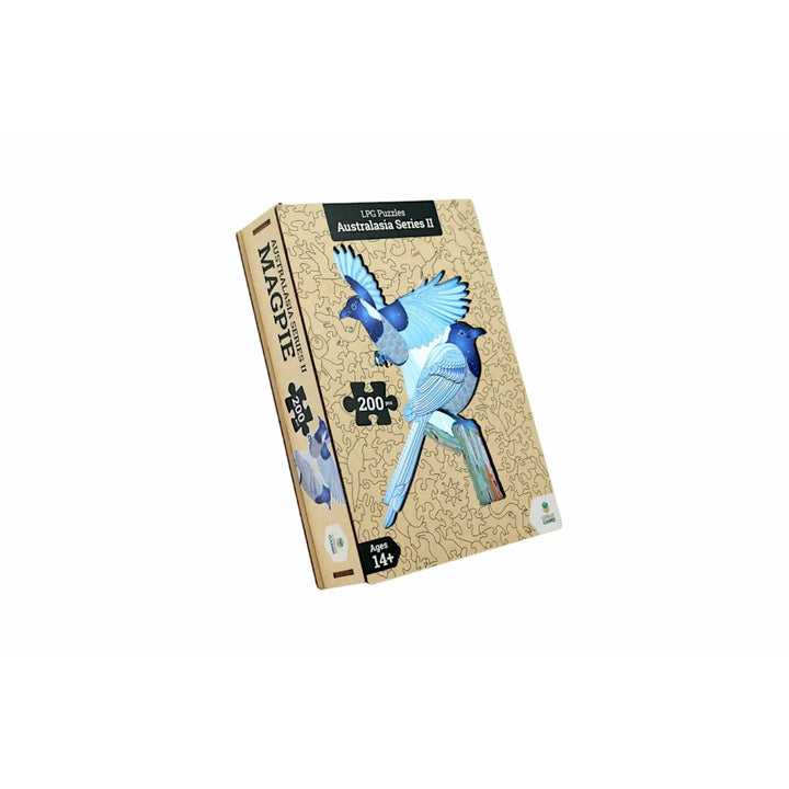 image2_LPG Puzzles Wooden Oceania Animals Series 2 - Magpie