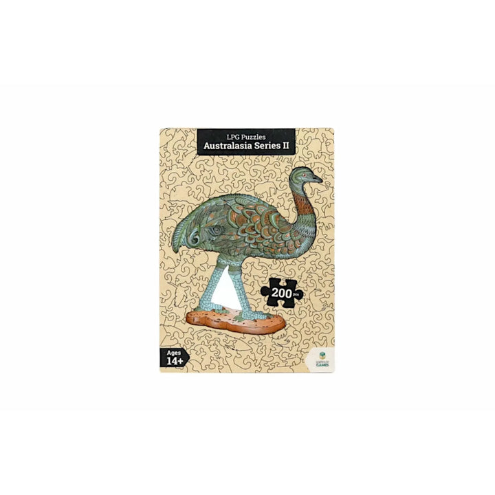 image1_LPG Puzzles Wooden Oceania Animals Series 2 - Emu