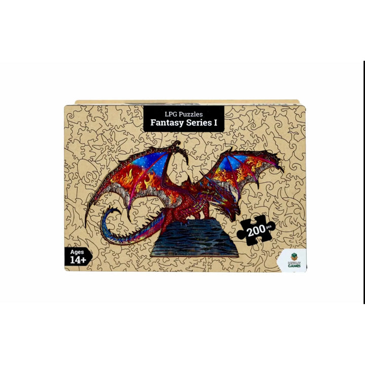 image2_LPG Puzzles Wooden Fantasy Puzzle - Dragon Flight