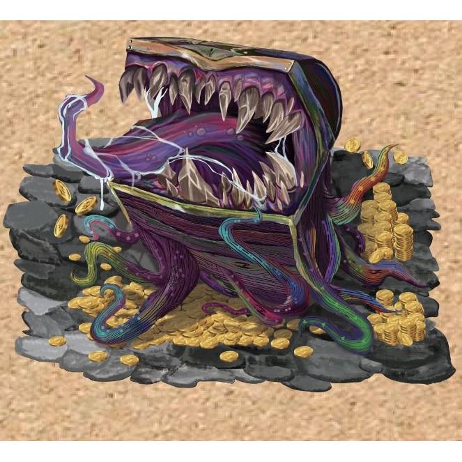 image2_LPG Puzzles Wooden Fantasy Puzzle - Treasure Chest