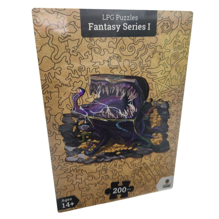 image1_LPG Puzzles Wooden Fantasy Puzzle - Treasure Chest