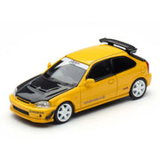 1/64 Honda Civic Type R EK9 Jâ€™s Racing (Yellow)