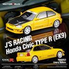 1/64 Honda Civic Type R EK9 Jâ€™s Racing (Yellow)