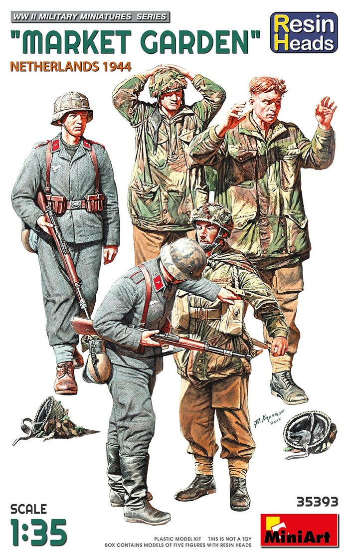 1/35 Market Garden (Netherlands 1944) Resin Heads