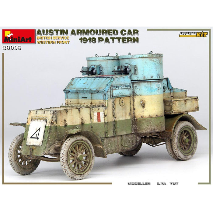 1/35 Austin Armoured Car 1918 Pattern British Service Western Front Interior Kit