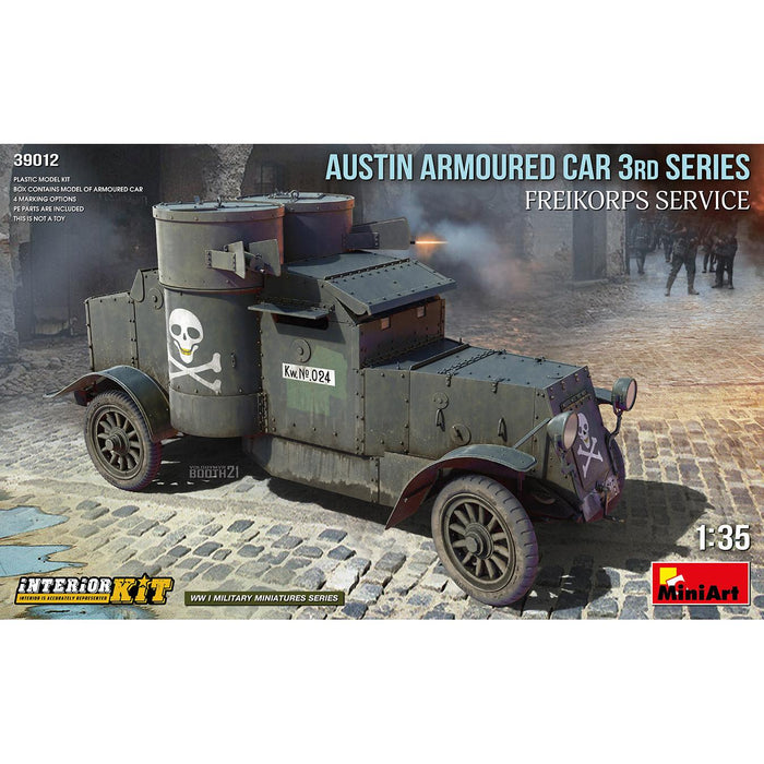 1/35 Austin Armoured Car 3rd Series: Freikorps Service Interior Kit