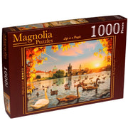 1000pc Swans Near Charles Bridge Puzzle