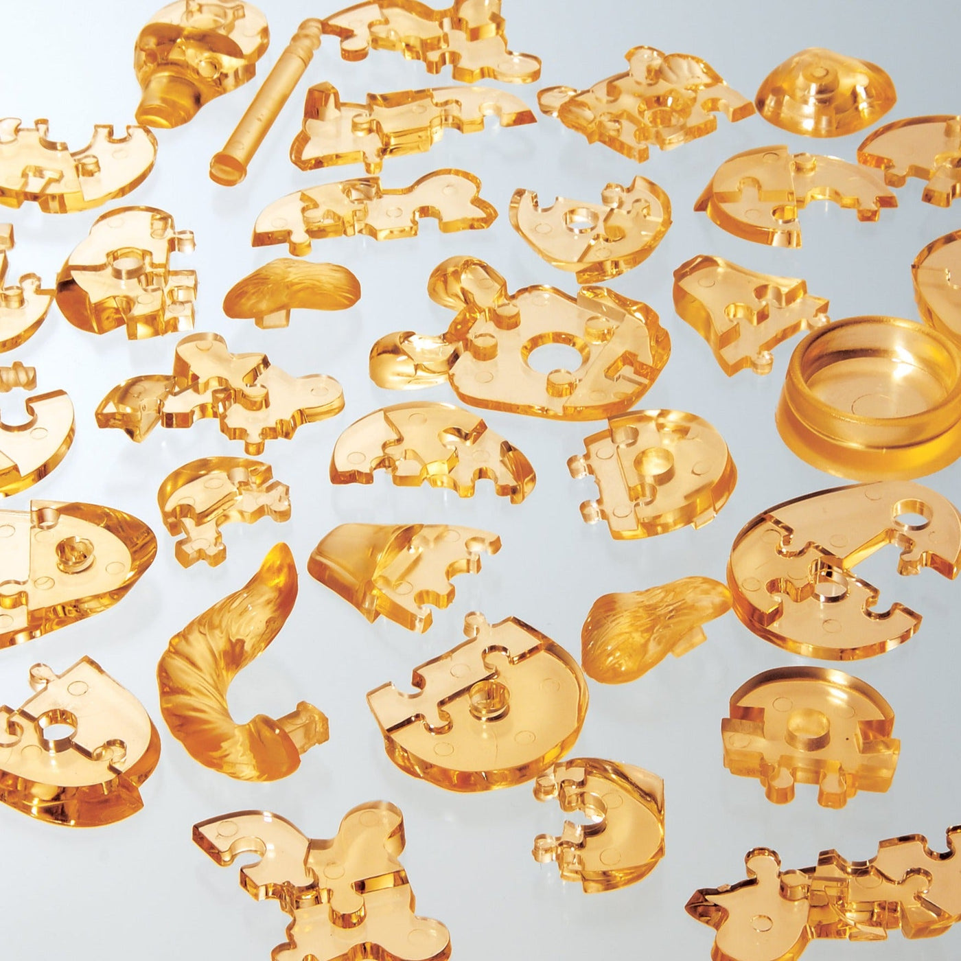 3D Crystal Puzzle: Golden Retriever