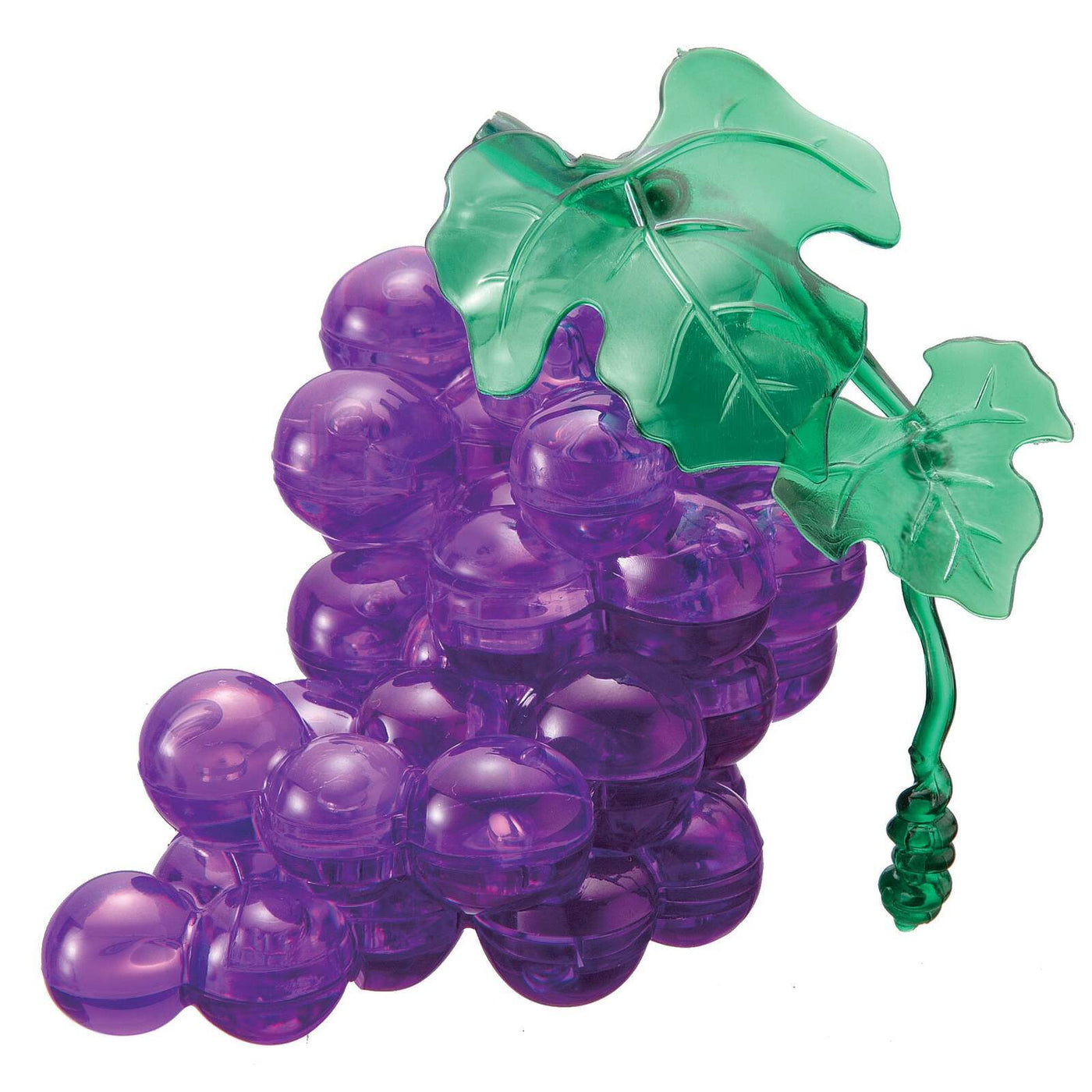 3D Crystal Puzzle: Purple Grapes