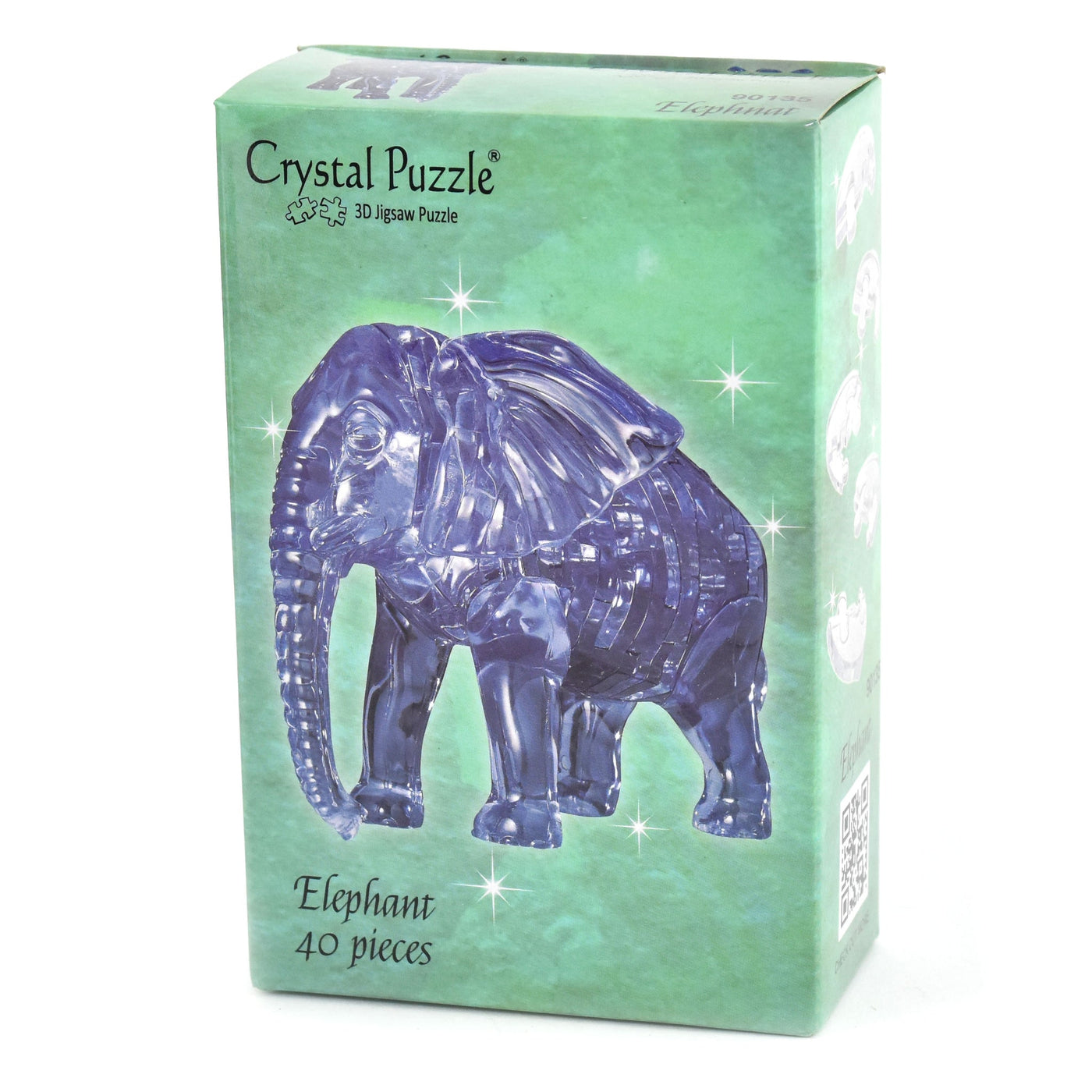 3D Crystal Puzzle: Elephant