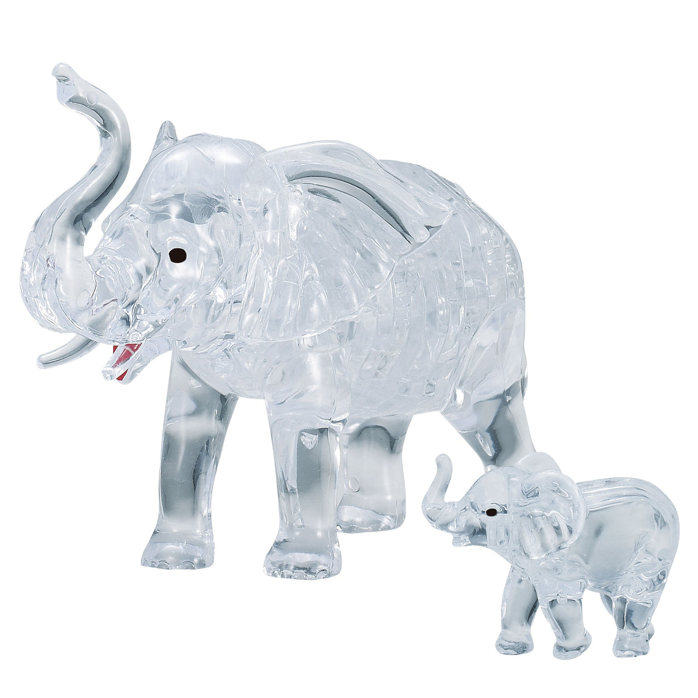 3D Crystal Puzzle: Elephant & Baby
