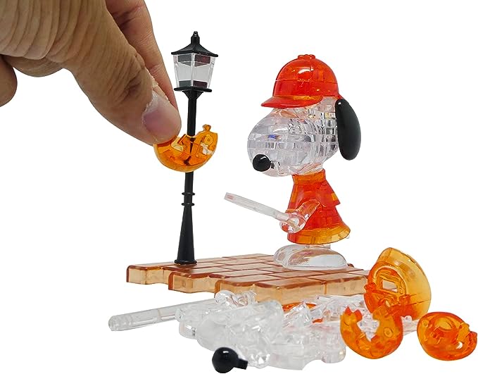 3D Snoopy Detective Crystal Puzzle