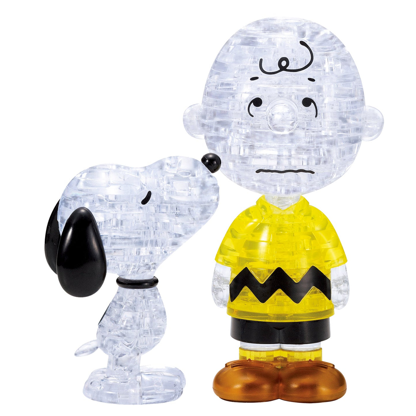 3D Crystal Puzzle: Snoopy & Charlie_1
