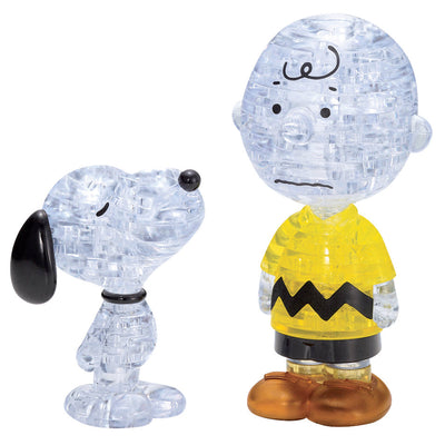 3D Crystal Puzzle: Snoopy & Charlie_2